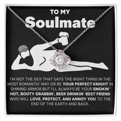 Love Knot Necklace - To My Soulmate