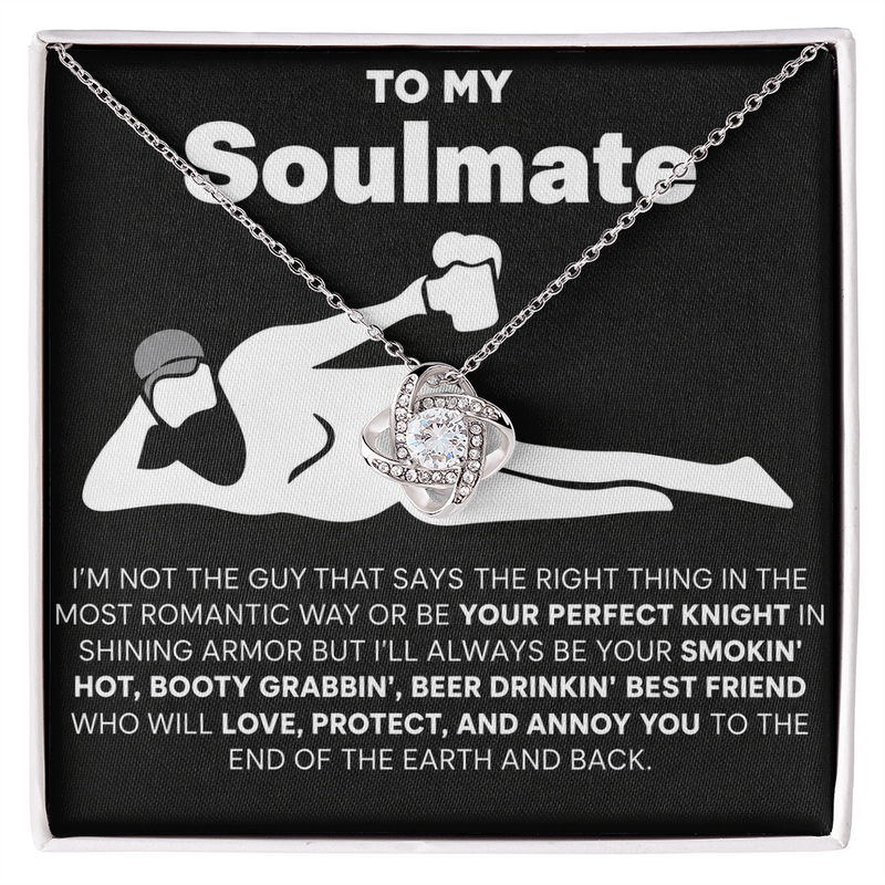 Love Knot Necklace - To My Soulmate