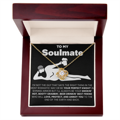 Love Knot Necklace - To My Soulmate